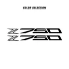 Новые Светоотражающие топливные колеса для мотоциклов, обтекатели, портативные наклейки на багажный шлем, знак, декоративные наклейки для KAWASAKI Z750 z 750