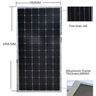 Солнечная панель tuv 350W 36V монокристаллическая солнечная энергетическая система 3500W 3.5KW 7000W 7KW 10.5KW для домашней крыши LED On Off Grid System