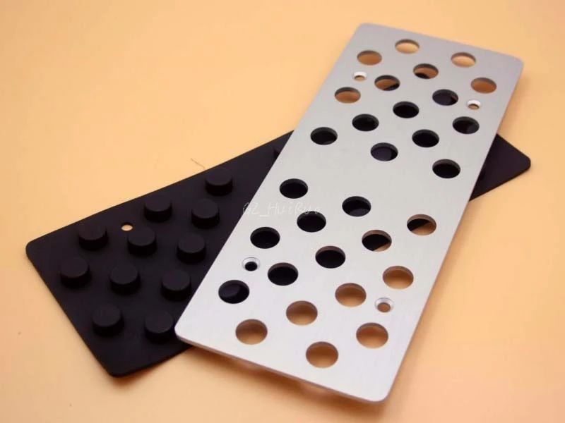 Стайлинг автомобиля педаль акселератора MT 4 шт. подножка и тормоза для Honda Civic 9 2012