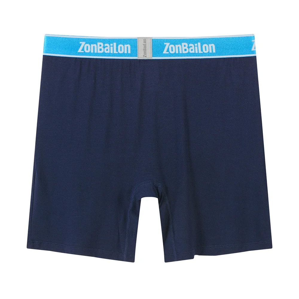 Men's Underwear Shorts Boxer-3-Colors-Choice Sexy Male  Bamboo Fiber Comfortable Briefs 4 PCS