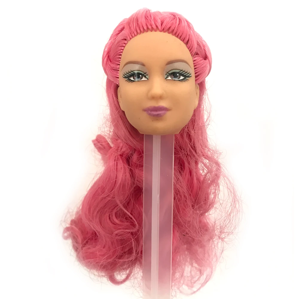 NK микс стиль голова куклы с различными волосами для 30 см Аксессуары DIY подарок