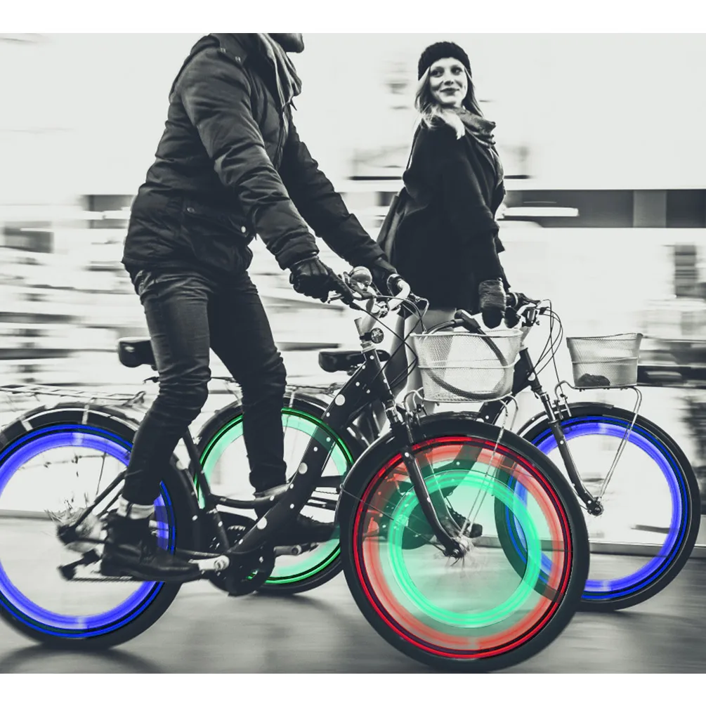 LEDGLE 6 шт. красочная подсветка для велосипедного колеса спица Света