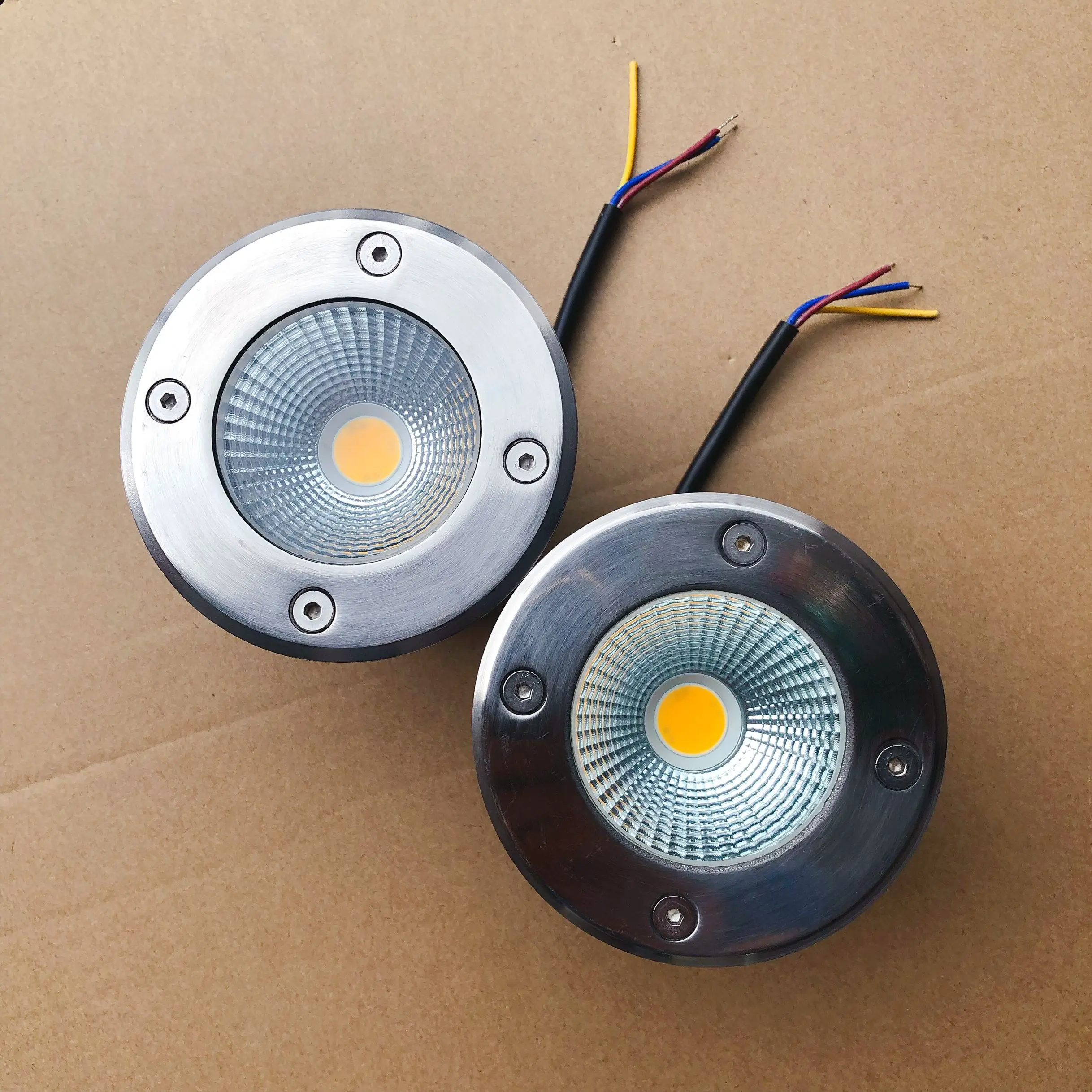 Диммируемый IP68 Водонепроницаемый светодиодный подземный светильник 10 Вт 15