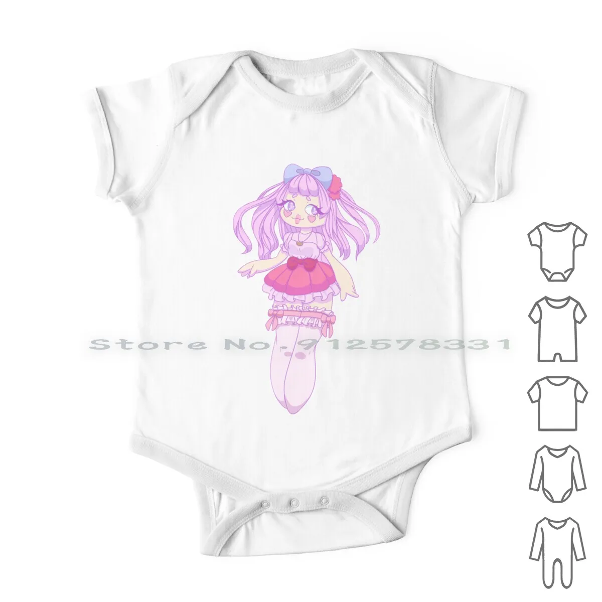

Harajuku Girl Newborn Baby Clothes Rompers Cotton Jumpsuits Harajuku Girl Kawaii Fashion Harajuku Fashion Pink Aesthetic Pastel