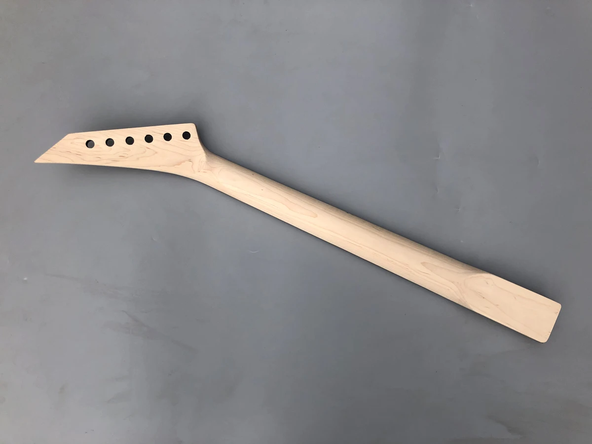 24 лада 25 5 дюйма Кленовая гитара Шейная подставка из палисандра фиксирующая гайка