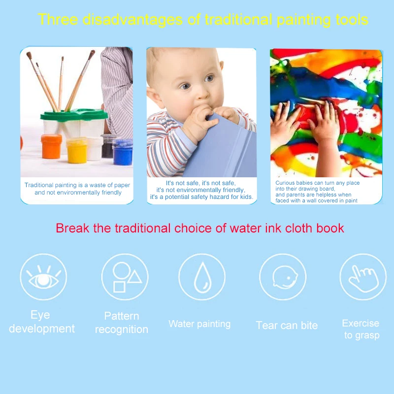 Волшебная ручка игрушки для рисования книга водой каракули подарок на день