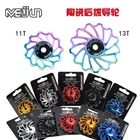 Переключатель передач MEIJUN для горного велосипеда, керамический шкив 7005, алюминиевый сплав, задний переключатель передач 11T 13T, керамический s-подшипник, колесо жокей, 2 шт.