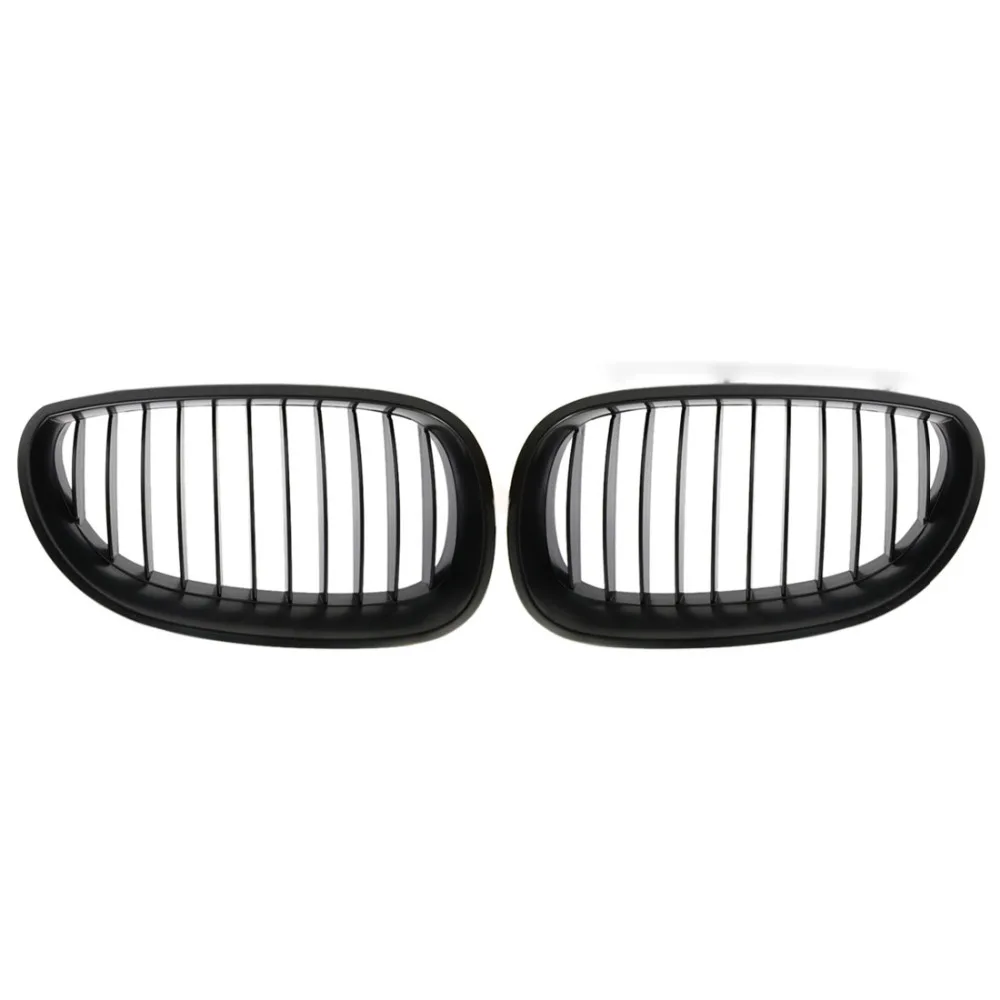 Uxcell матовая Черная передняя решетка для радиатора BMW 525I 535I 550i M5 4 двери 2003 до