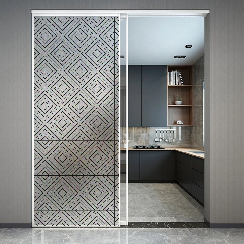 Стеклянная наклейка размером на заказ статическая клеящаяся многоразовая