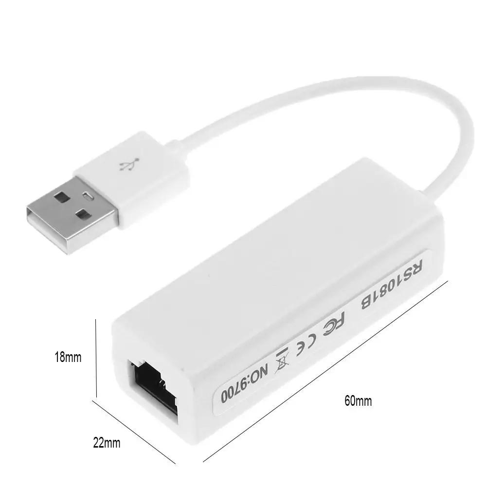 USB 2, 0  RJ45 LAN Ethernet 100 /