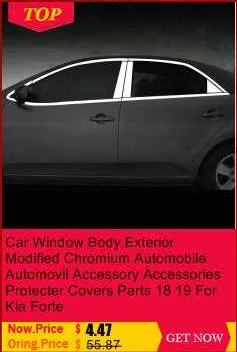 Кузова передний бампер решетка наружная Automovil автомобильный модифицированный аксессуар отделка наклейка полосы Чехлы 18 для Buick Excelle GX