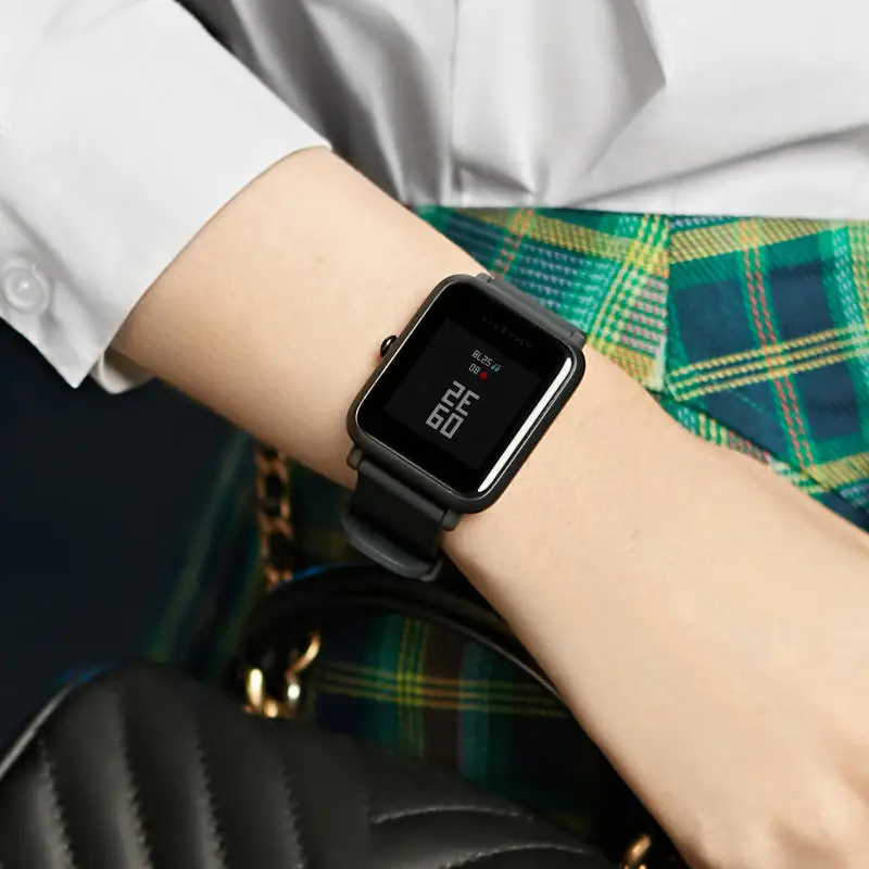 Глобальная версия Amazfit Bip Lite Smartwatch 3ATM Водонепроницаемый Heart Rate Monitor 45 дней Срок