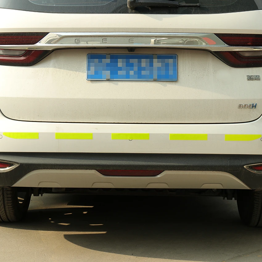 5 шт./компл. автомобиля анти-столкновения Предупреждение отражатель Стикеры