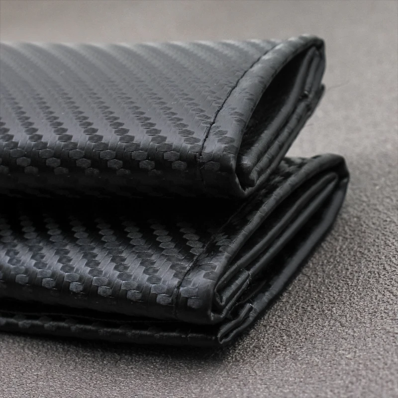 

Auto Accessories Carbon fiber pattern Car Safety Belt Covers Seat Belt Case Embroidery for Mazda 2 3 5 6 Cx-5 Cx-7 Car Styling