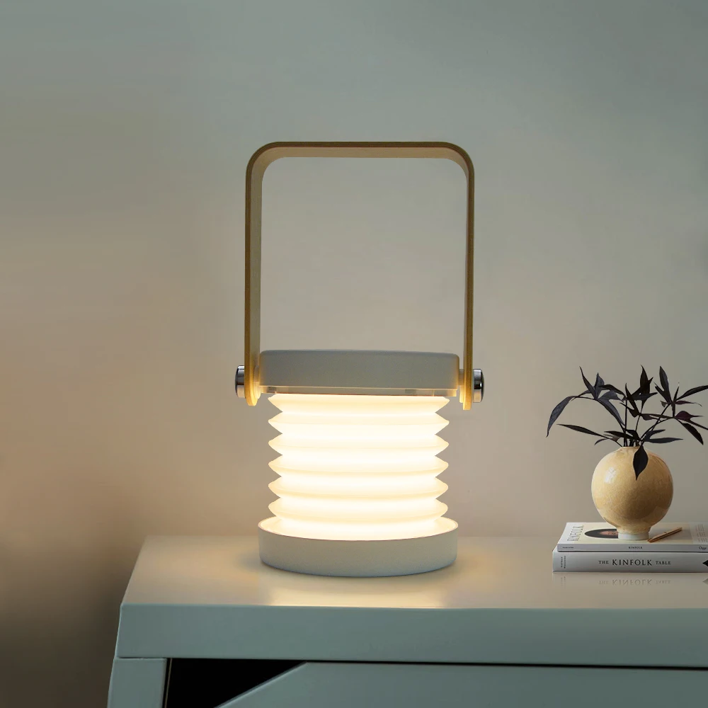 

Foldable Camping lamp Touch Dimmable LED Portable Lantern Light USB Rechargeable Tent Read Outdoor Camping Lantern Night Light