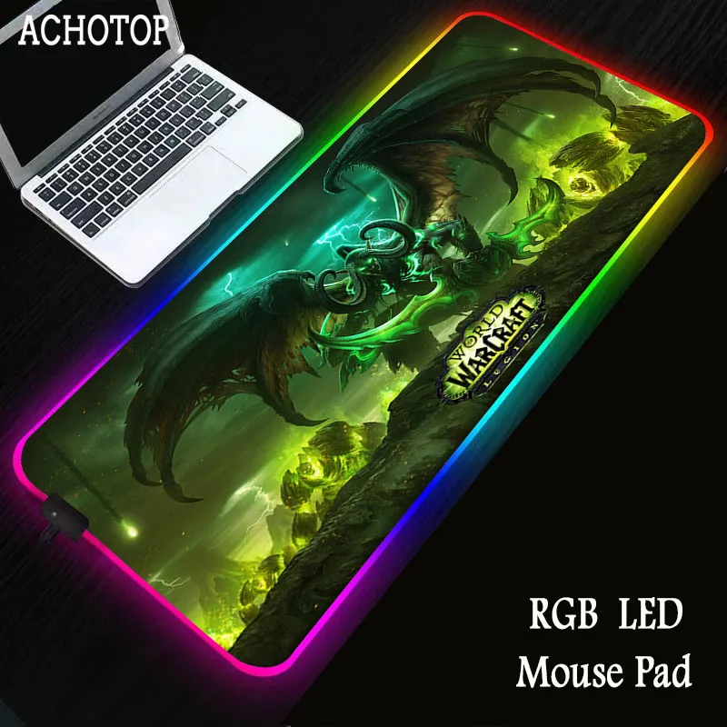 

RGB Gaming Large Mouse Pad Gamer Led Computer Mousepad with Backlight Table pads for Keyboard Desk Mat for mousepad dota