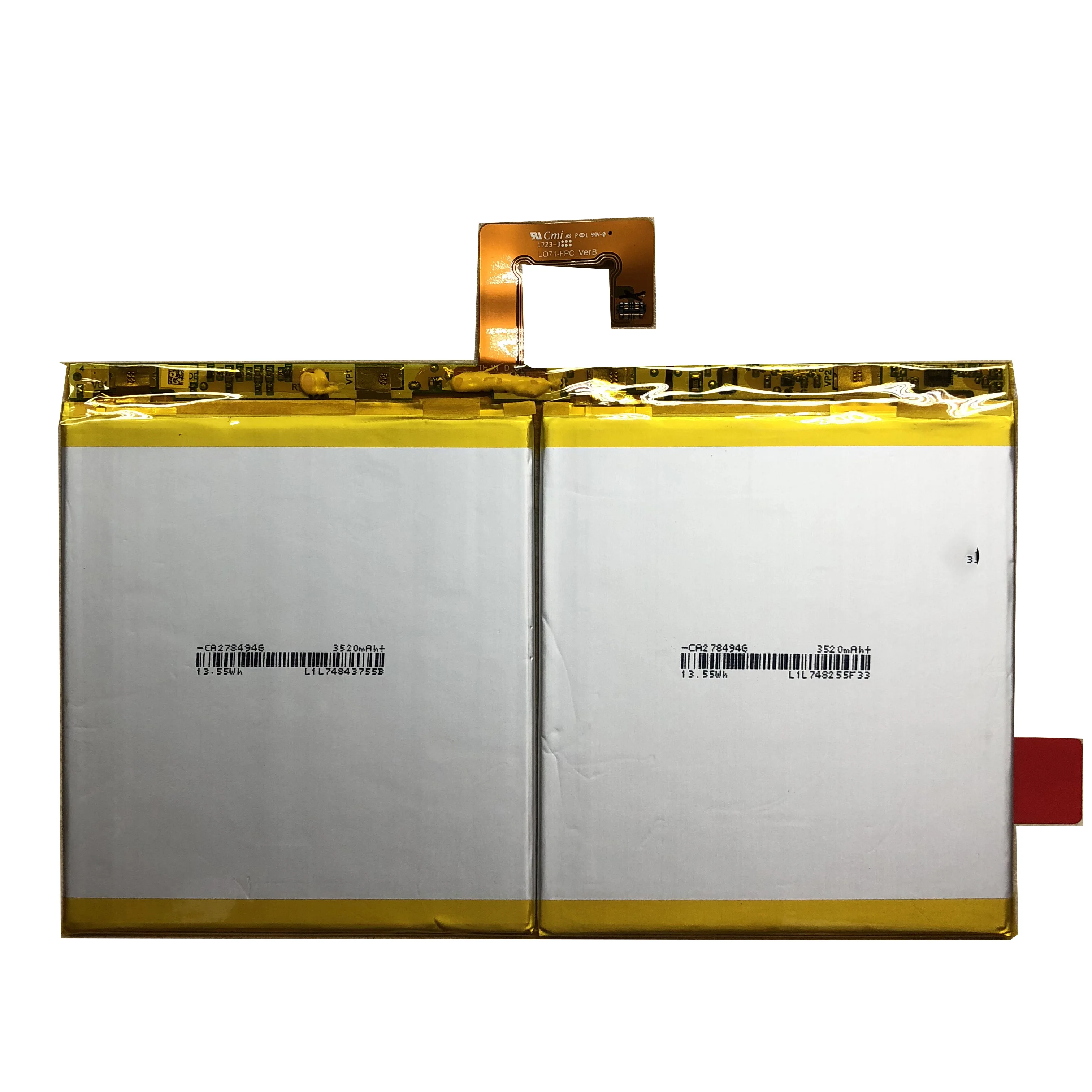 Аккумулятор для ноутбука Lenovo ThinkPad TAB4 10 PLUS 3 85 7000 в TB-X704F Вт · ч L16D2P31 оригинальный |