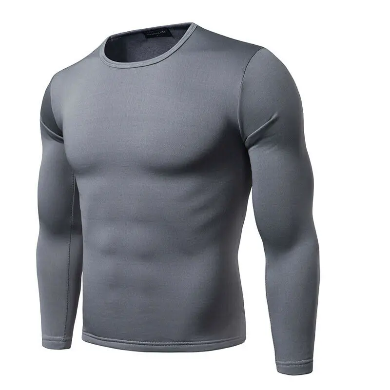 Комплект удлиненного термобелья из 2 предметов мужские зимние компрессионные