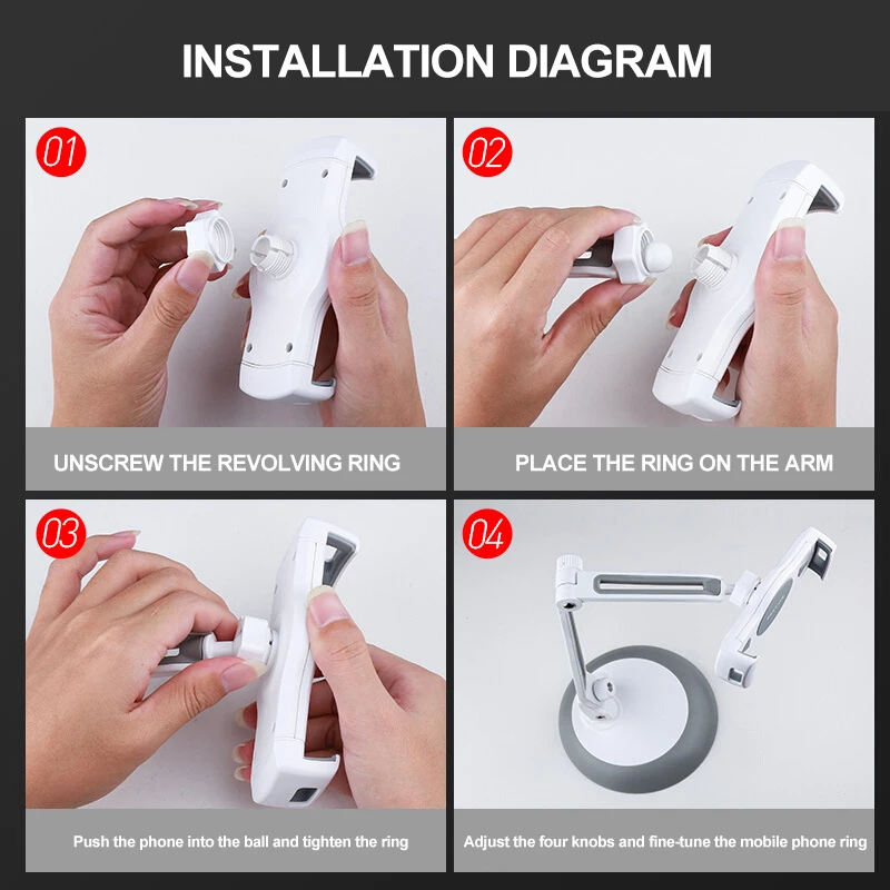 Новый универсальный держатель для телефона переносная подставка складной