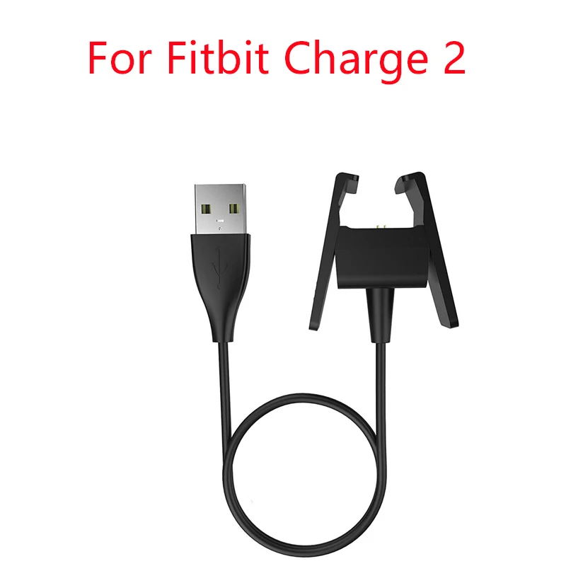 

USB Charger For Fitbit Charge2 Smart Bracelet Charging Cable For Fitbit Charge 2 Wristband Dock Adapter Smart Accessories