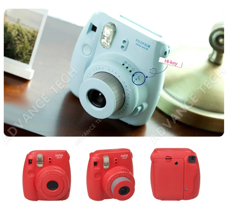 Оригинальная камера моментальной печати Kumamon Fuji Fujifilm Instax Mini 8, обычная съемка снимков