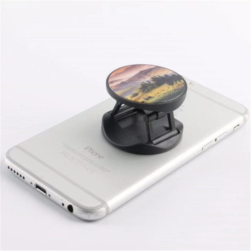 Птичье перо короткая подставка держатель для телефона карманная розетка круглая