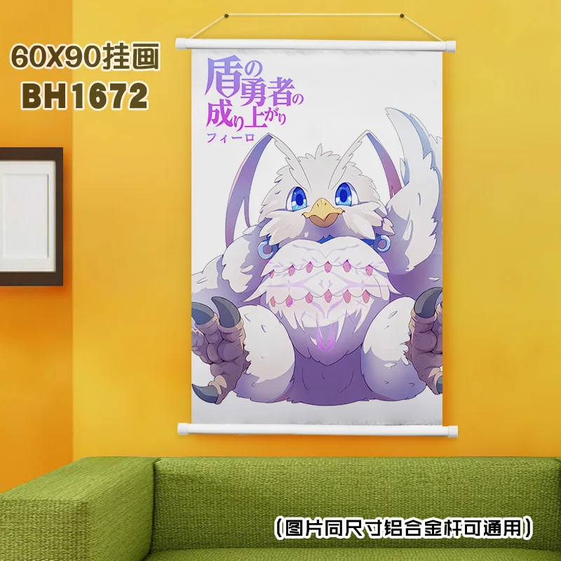 Yuusha no коригари Модный женский мультяшный висячий постер украшение для спальни