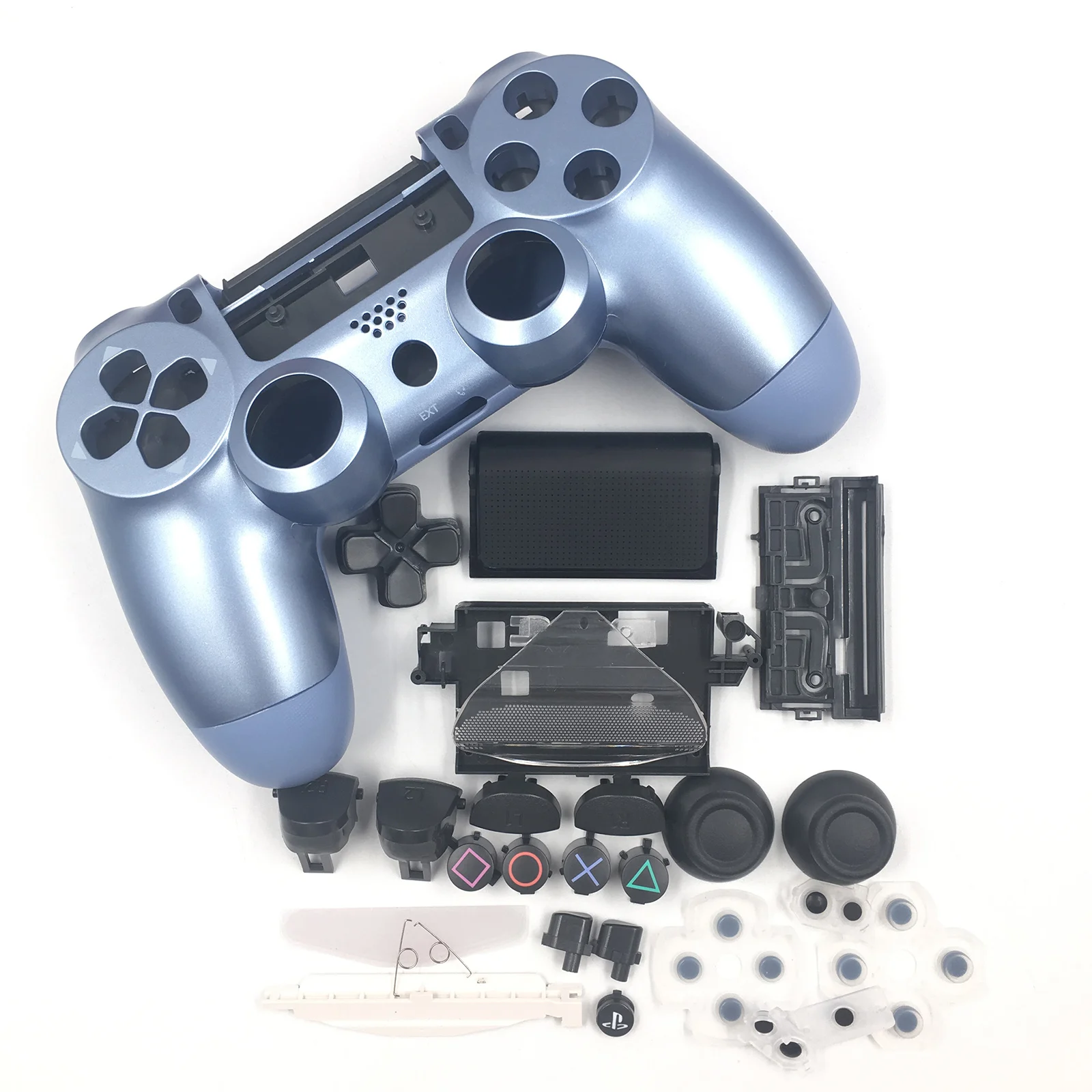 Чехол для замены корпуса Sony Playstation PS4 Slim 4 комплект запасных частей набор кнопок DIY