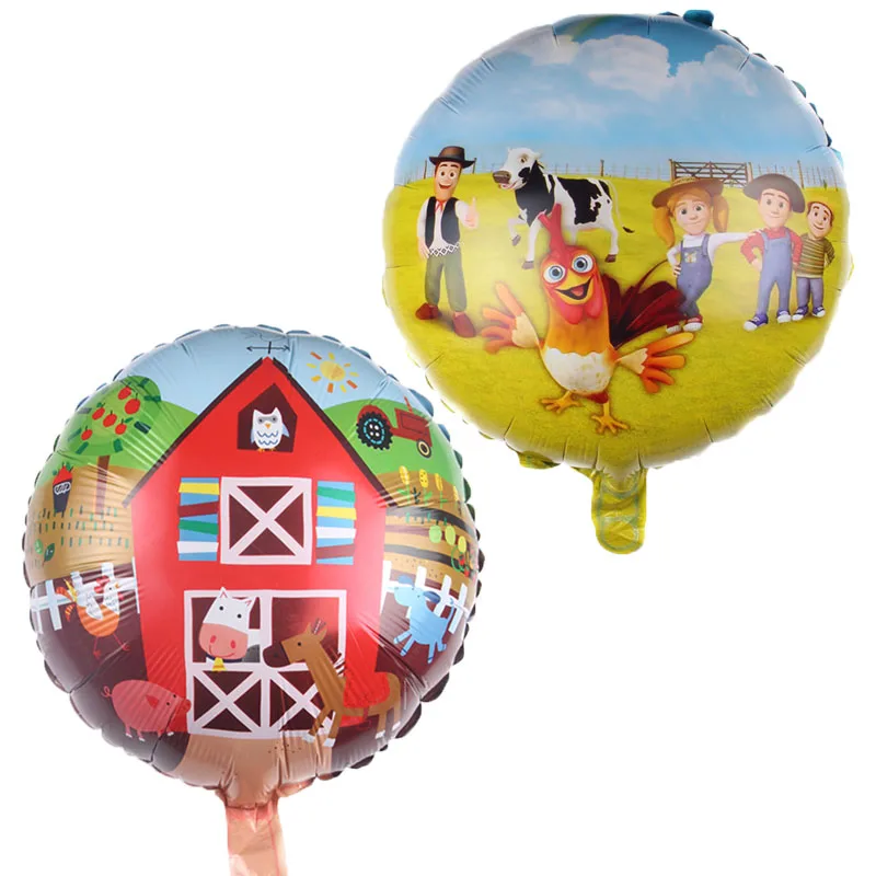 

15pcs/lot Farm Animal PartyBalloon 32inch Number Balloon Baby 1-9st Birthday Farm Them Party Decorations Air Globos Kids Toys