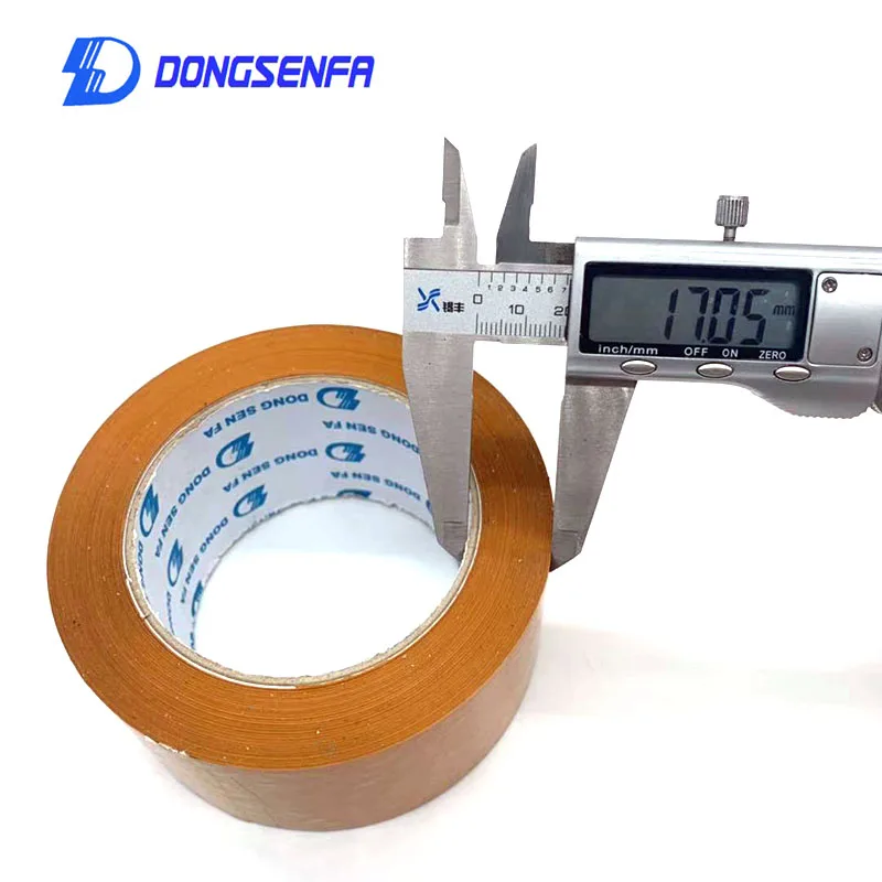 DONGSENFA 1 рулон 100 ярдов из БОПП упаковочный клейкий скотч упаковочная упаковка картонные уплотнительные ленты толщина 0,05 мм