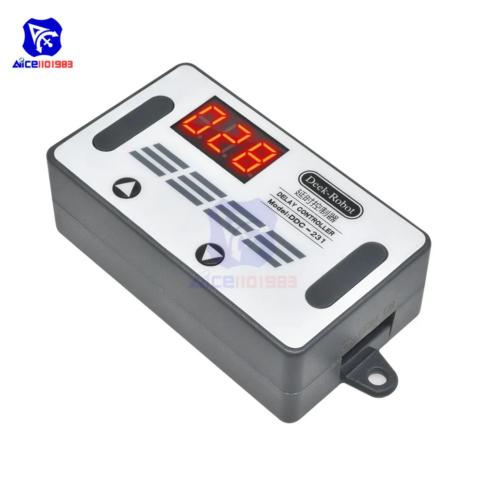 DDC-231 DC 12V Timer реле цикла Digital LED таймера задержки Board Switch Trigger программируемый модуль