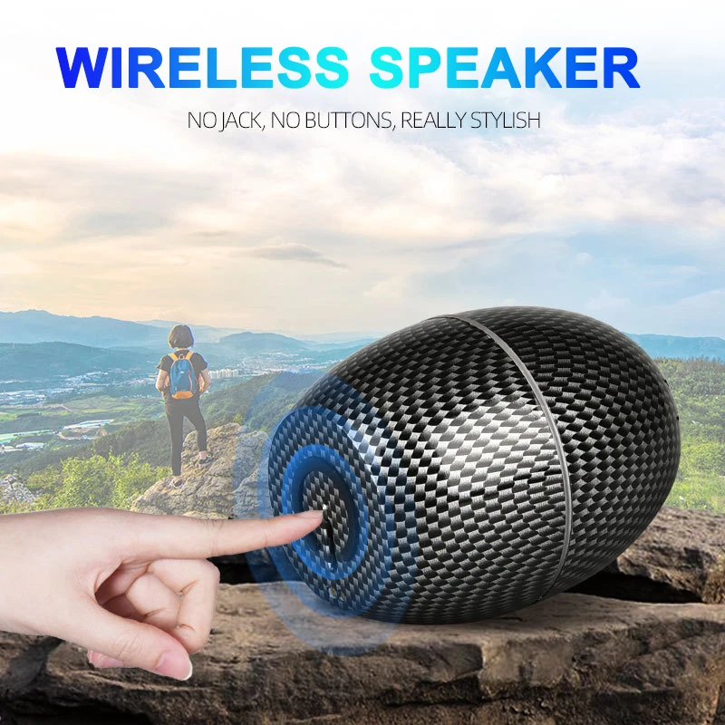 VTIN портативный Bluetooth динамик TWS сабвуфер 3D стерео звук IPX7 водонепроницаемый динамик с карабином Зарядная база caixa de som