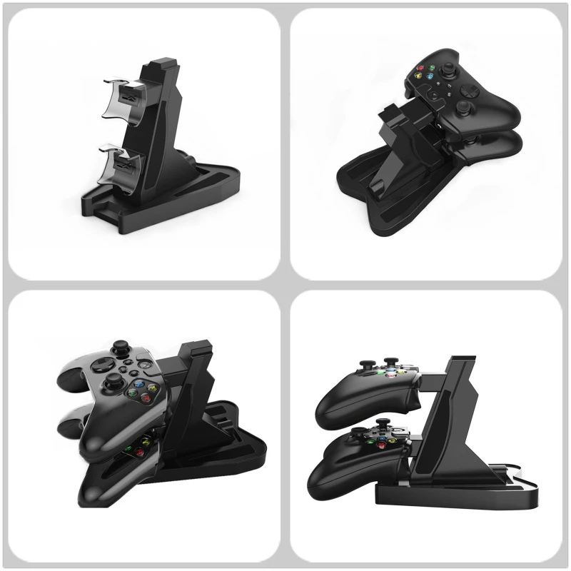

USB Charger Dual Charging Dock Stand Station Cradle Holder for -XBOX Series X