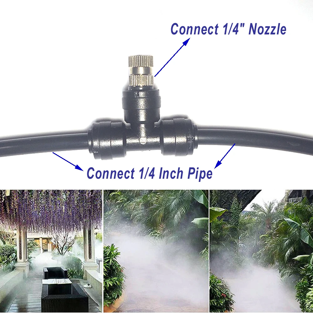 Спринклеры для полива 1/4 дюйма соединители водяного шланга фитинги садовой воды