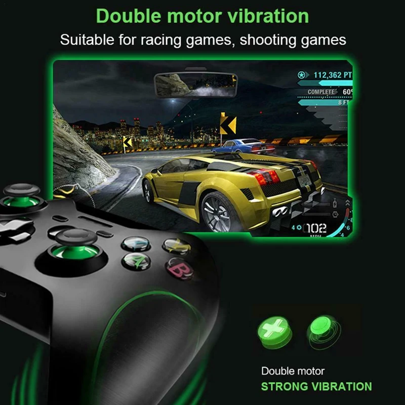 2 4G беспроводной игровой контроллер геймпад джойстик комплект для Xbox One PS3 ПК Android |