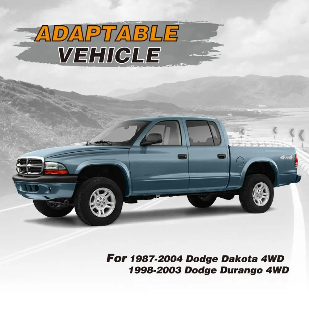 KSP Lift Kit передние кручения ключи бар регулируемый для 97-04 Dodge Dakota Durango 4x4 кованые