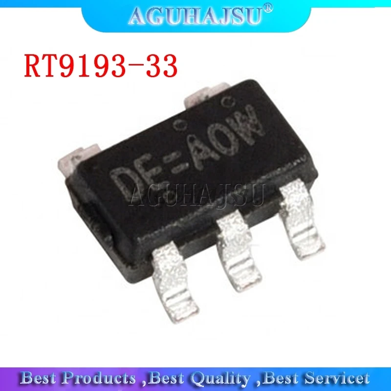 10 шт. RT9193-33 RT9193-33GB SOT-23-5 DE = A1D Новый оригинал | Электронные компоненты и