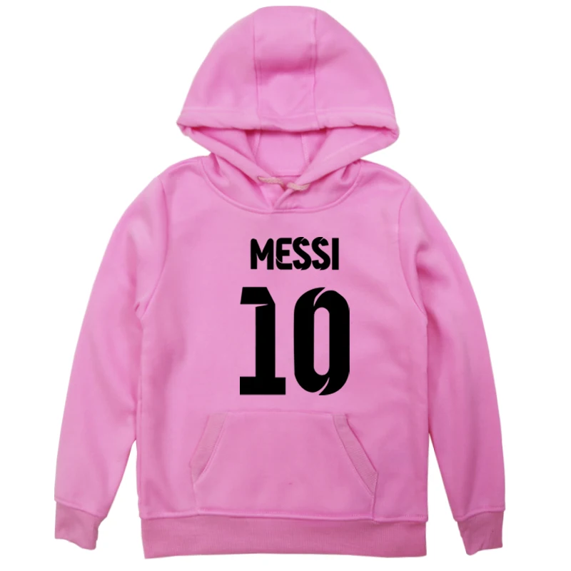 

Fashion Children Kids Star Messi Long Sleeve Hoodie Coat Boys Girls Casual Cotton Outwear Hooded Coat Football Gift