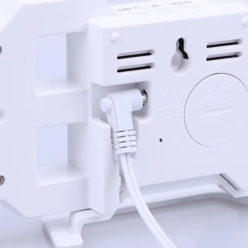 3D светодиодные настенные часы современные цифровые настольные будильник ночник