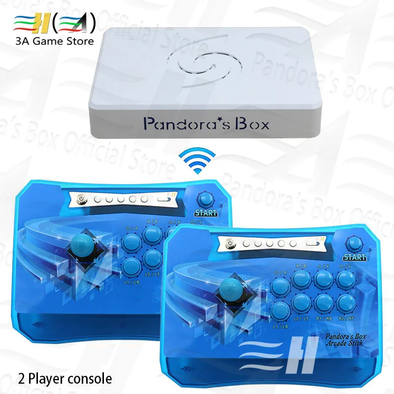 Pandora box 6 1300 в 1 беспроводная консоль аркадные игры 2 игрока джойстик Кнопка usb