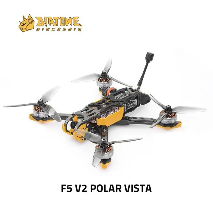 

Дрон Фристайл DIATONE ROMA F5 V2 Vista HD MAMBA F722 MK2 F50 _ BL32 Caddx Vista POLAR TOKA 2306,5 2450KV 4S 1700KV 6S 5inch FPV