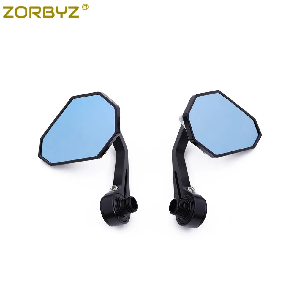 ZORBYZ Новый Мотоцикл CNC алюминиевый руль боковое зеркало с внутренней резьбой для