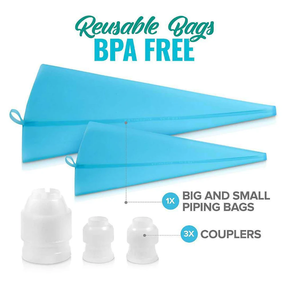 106 шт. набор инструментов для Украшения Торта Глазурь советы поворотные