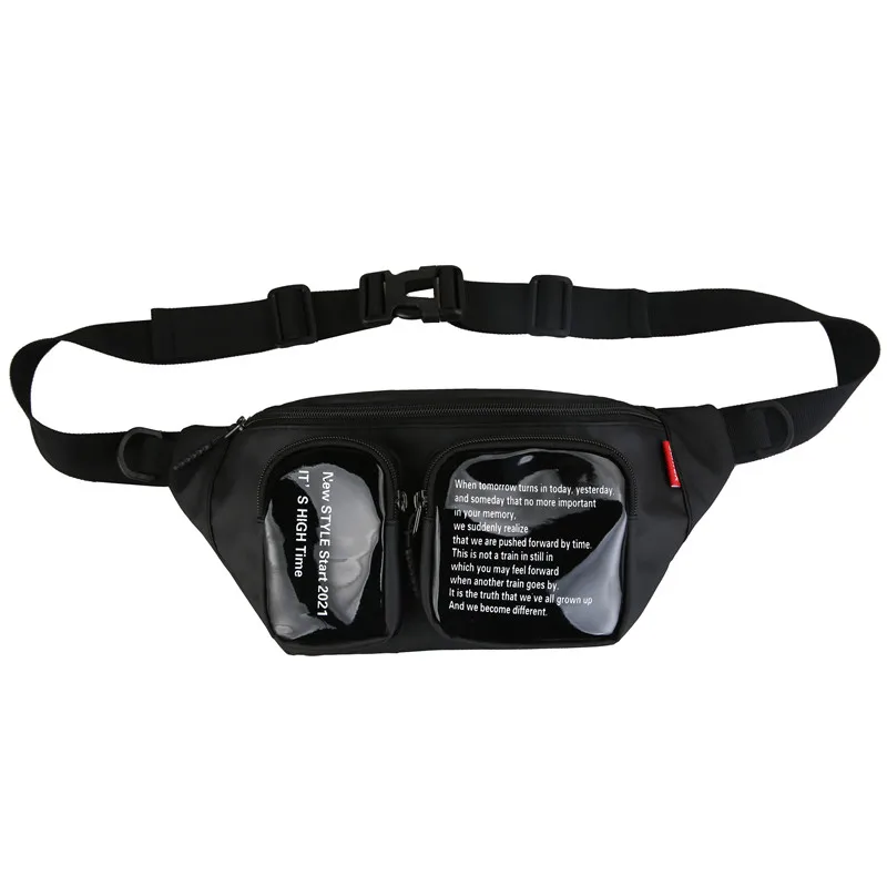 

Crossbody Fashion Men Chest Bag Casual Bags Waterproof Travel Messenger Pouch Large Capacity Unisex Waist Pack Phone Pouch