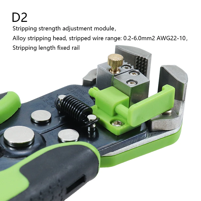 Multifunctional automatic stripping pliers Cable wire Stripping Crimping tools Cutting Multi Tool Pliers Hand 0.2-6.0mm2 | Инструменты