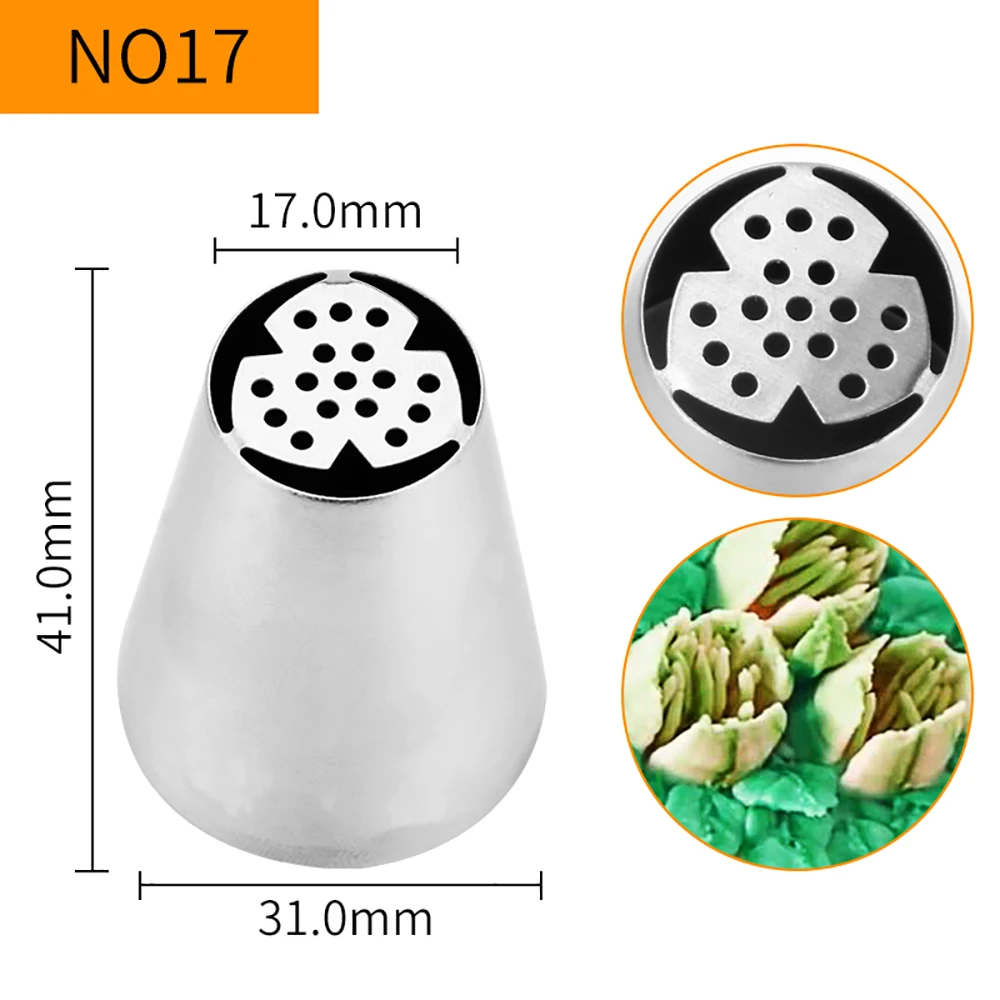 MRF нержавеющая сталь 18/8 русская Цветочная трубопроводная насадка торты