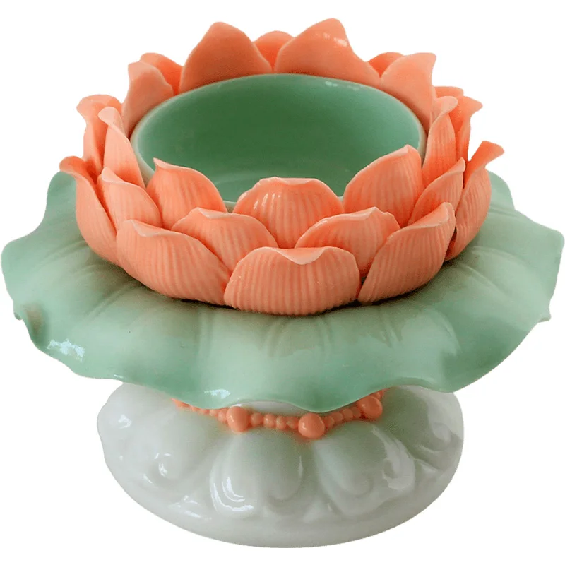 

Цветочные подсвечники Будды, винтажная подставка, подсвечники, подсвечник, подсвечник, масляная лампа, подсвечник, домашние украшения AD50CH