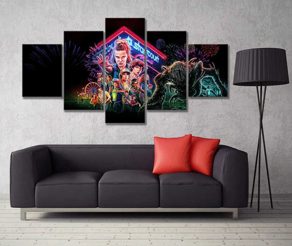 HD мультфильм цифровой художественная фотография очень странные дела Сезон 3