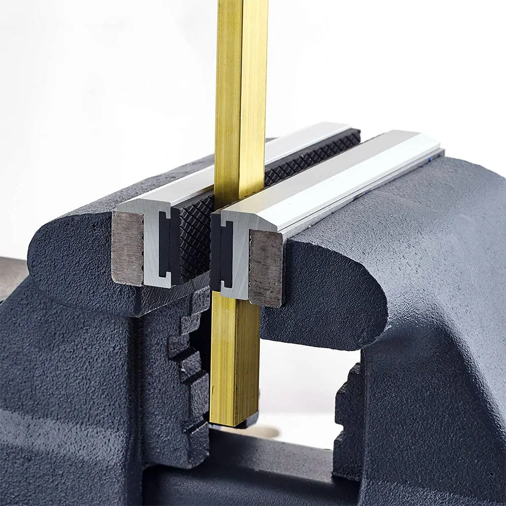 2 шт. 4 /6 дюймов Магнитный тиски защитный чехол мягкий челюсти колодки для блоки |