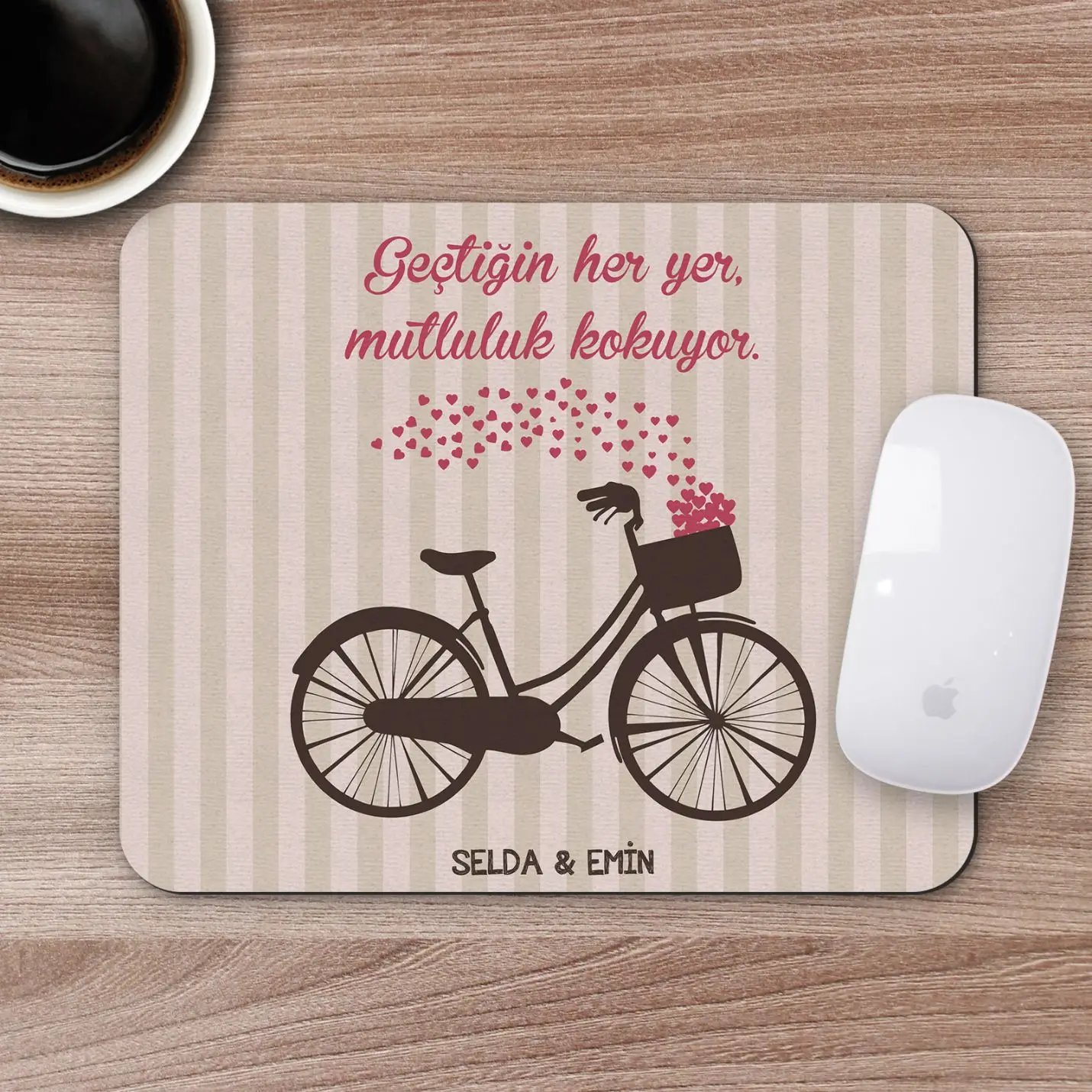 

Personalized Romantic Design Mousepad - R25